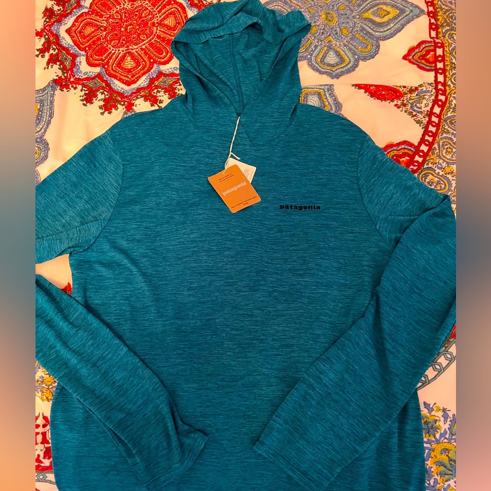 MENS PATAGONIA COOL CAPILENE HOODY